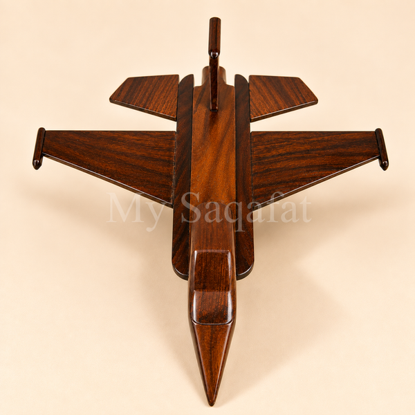 Handmade Wooden Fighter Jet