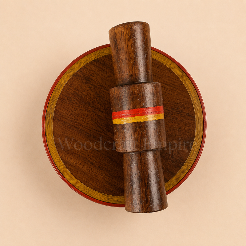 Traditional Wooden Chakla Belan Roti Maker Set